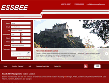 Tablet Screenshot of essbeecoaches.com